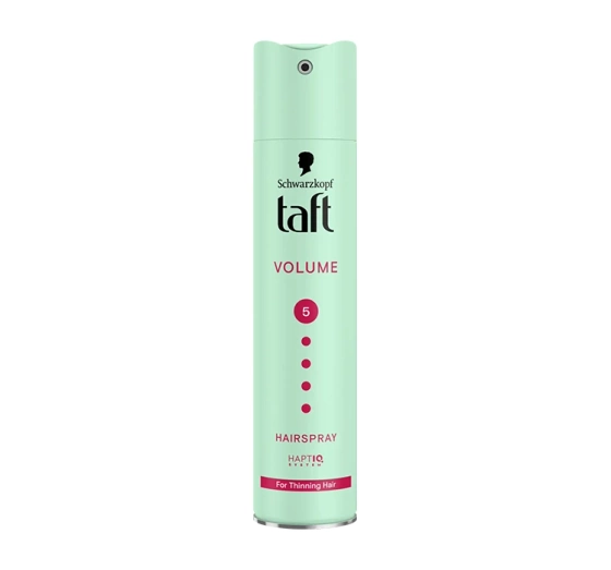 Kliknij na zdjęcie, aby je powiększyć TAFT VOLUME HAARSPRAY FÜR ZARTES HAAR 5 250ML