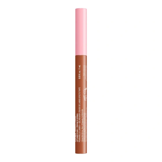 NYX Professional Makeup Lip Lingerie Wasserfester Lippenkonturenstift mit Tint 02 Naughty Nude 1 ml