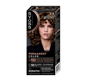 SYOSS PERMANENTE COLORATION HAARFARBE 5_8 NUSSBRAUN