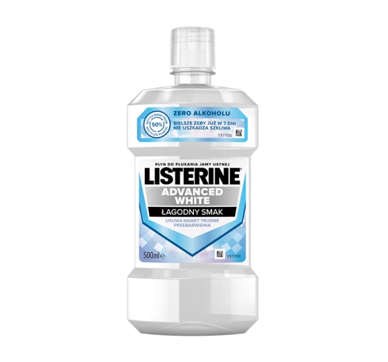 LISTERINE ADVANCED WHITE MUNDSPÜLUNG 500ML