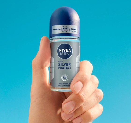 NIVEA MEN SILVER PROTECT ANTITRANSPIRANT ROLL ON 50ML
