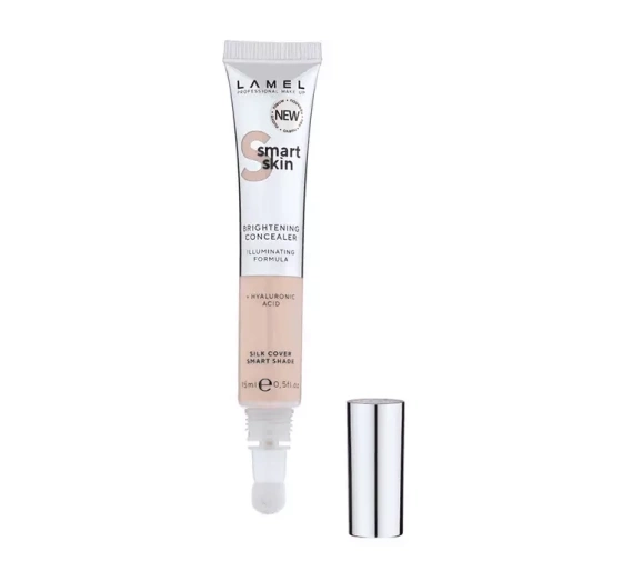 Kliknij na zdjęcie, aby je powiększyć LAMEL SMART SKIN BRIGHTENING CONCEALER BELEUCHTENDER CONCEALER 401 LIGHT BEIGE 15ML