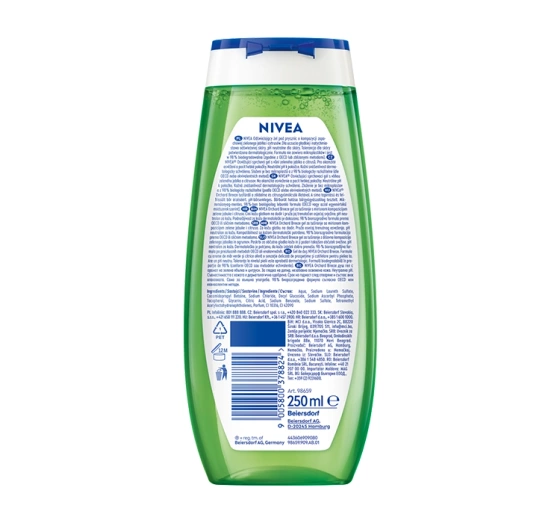 NIVEA FRESH CARE ERFRISCHENDES DUSCHGEL FRUITY DELIGHT 250ML