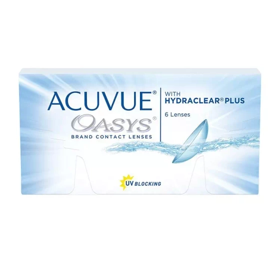 Kliknij na zdjęcie, aby je powiększyć ACUVUE OASYS WITH HYDRACLEAR PLUS 6 STÜCK -9.0 / 8.4