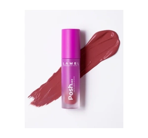 Lamel Posh Matte Liquid Lip Stain Lippenstift 408 Passion Pink 4ml