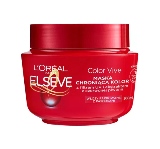 Kliknij na zdjęcie, aby je powiększyć LOREAL COLOR VIVE MASKE GEFÄRBTES HAAR 300ML
