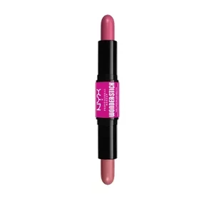 NYX Professional Makeup Wonder Stick doppelseitiges Stift-Rouge 01 Light Peach + Baby Pink 2 x4 g