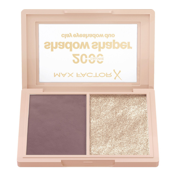 Kliknij na zdjęcie, aby je powiększyć Max Factor 2000 Calorie Shadow Shaper Lidschatten-Duo 030 Shell Shadow 4 g