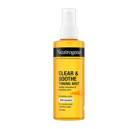 Kliknij na zdjęcie, aby je powiększyć NEUTROGENA CLEAR AND SOOTHE ERFRISCHENDER GESICHTSSPRAY 125ML