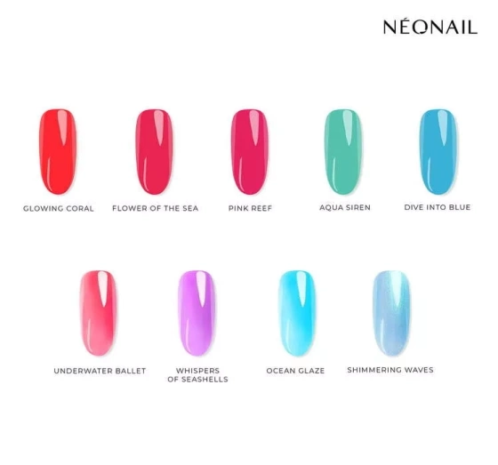 Kliknij na zdjęcie, aby je powiększyć NeoNail Skarby Morza UV-Nagellack 11535 Glowing Coral 7,2 ml