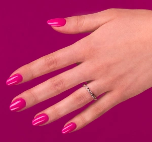 SEMILAC HYBRIDLACK LOVE IS IN THE NAILS 391 RASPBERRY CHARM 7ML