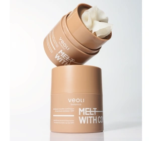Veoli Botanica Melt With Comfort Emulgierender Make-up-Entfernungsbalsam für trockene Haut 40 g