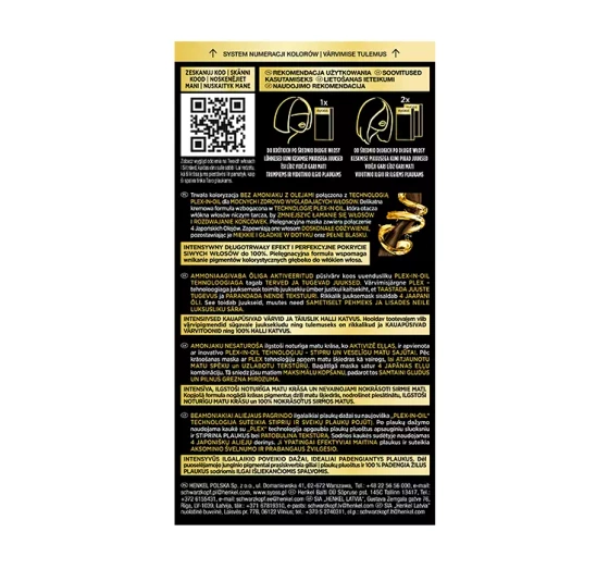 SYOSS OLEO INTENSE HAARFARBE OHNE AMMONIAK 8-60 HONIGBLOND