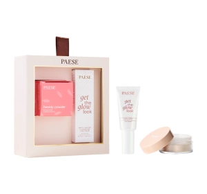 Paese All About The Base 01 Make-up-Geschenkset Creme-Basis Get The Glow Look 30 ml + Gerstenpuder Beauty Powder 10 g