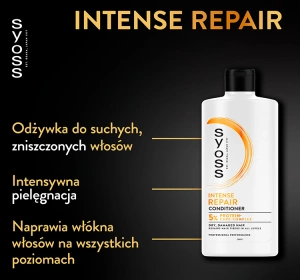 SYOSS REPAIR CONDITIONER FÜR BESCHÄDIGTES UND TROCKENES HAAR 440ML