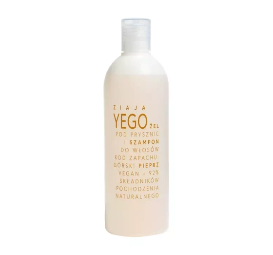 Ziaja Yego Duschgel und Shampoo Bergpfeffer 400ml