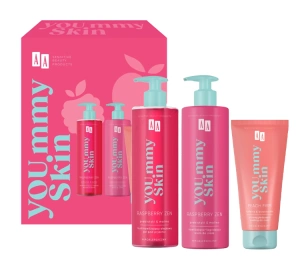 AA YOU.mmy Skin Kosmetikset Duschgel 400 ml + Körpercreme 400 ml + Körperpeeling 200 ml