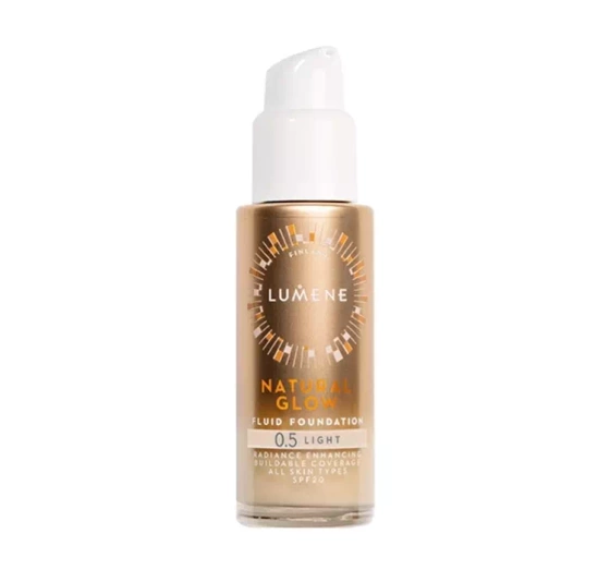 Kliknij na zdjęcie, aby je powiększyć LUMENE NATURAL GLOW FLUID FOUNDATION GRUNDIERUNG LIGHT 30ML
