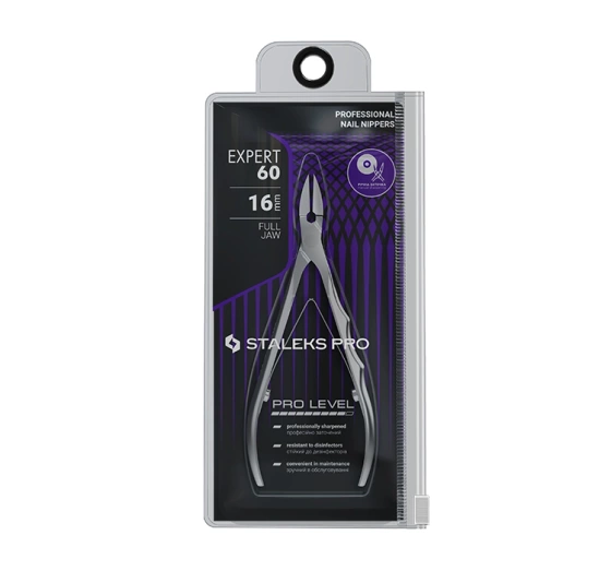 Kliknij na zdjęcie, aby je powiększyć Staleks Pro Expert Professionelle Nagelzangen für eingewachsene Nägel 60/16 mm