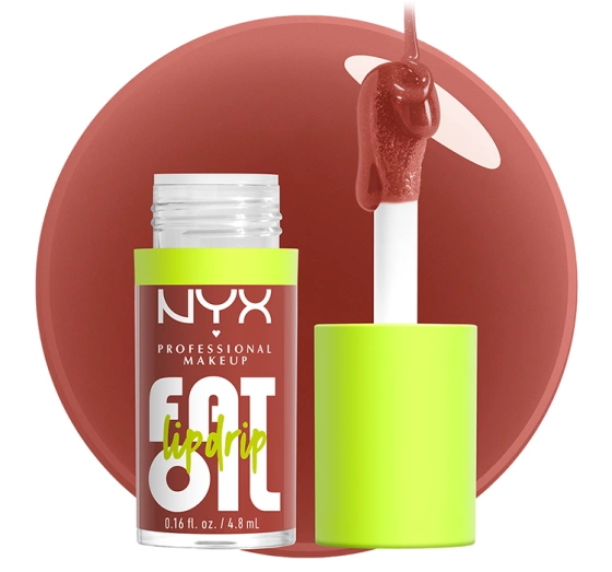 NYX PROFESSIONAL MAKEUP FAT OIL LIP DRIP LIPGLOSS 10 SPLASH OF CREAM 4,8ML 