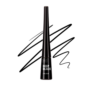WIBO FLÜSSIGER EYELINER IM PINSEL TIEF SCHWARZ DEEP BLACK
