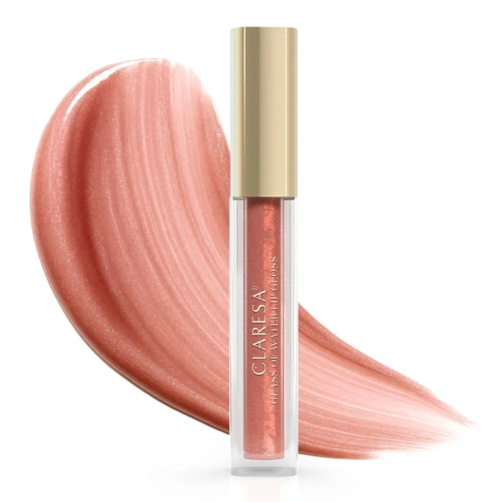 Kliknij na zdjęcie, aby je powiększyć Claresa Glass Of Water Lipgloss mit Glas-Effekt 04 Pearl Essence 2 g