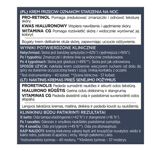 L'Oréal Paris Revitalift Laser Anti-Aging-Nachtcreme mit Dreifachwirkung 50 ml