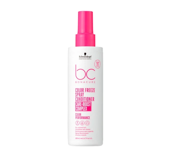 Kliknij na zdjęcie, aby je powiększyć Schwarzkopf BC Bonacure Color Freeze Care-Boost Complex Spray-Conditioner 200ml