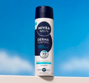 NIVEA MEN Derma Control Antitranspirant Spray für Männer Defend 150 ml