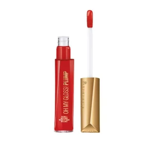 RIMMEL OH MY GLOSS PLUMP LIPPEN VERGRÖSSENDER LIPGLOSS 500 SAUCY 6,5 ML