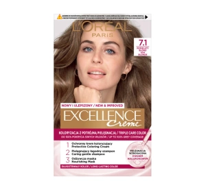 LOREAL EXCELLENCE CREME HAARFARBE 7.1 ASCHBLOND