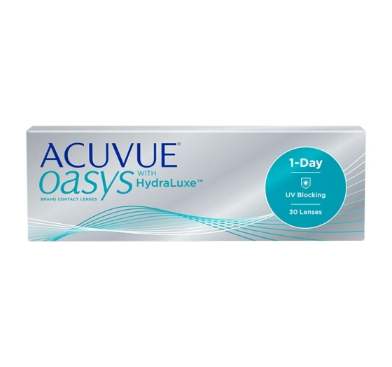 Kliknij na zdjęcie, aby je powiększyć ACUVUE OASYS 1-DAY WITH HYDRALUXE 30 STÜCK 6.00 / 8.5