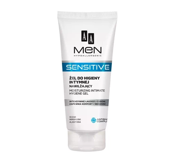 AA MEN SENSITIVE GEL FÜR INTIMPFLEGE FÜR MÄNNER 200ML