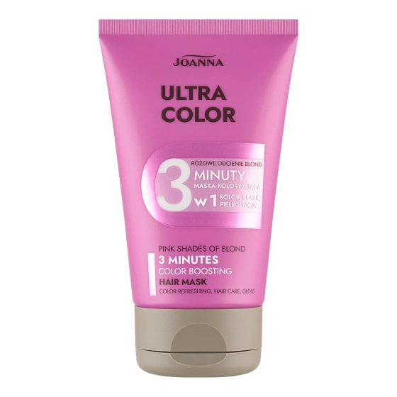 Joanna Ultra Color Haarfärbemaske für rosafarbene Blondtöne, 100 g