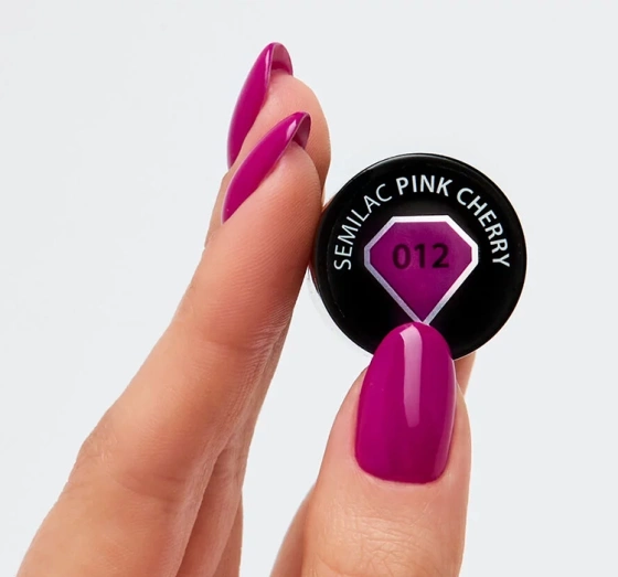 SEMILAC UV HYBRID NAGELLACK PINK CHERRY 012