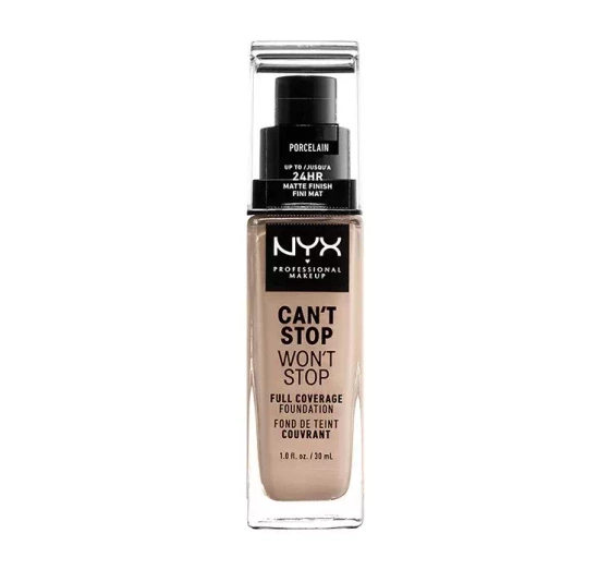 Kliknij na zdjęcie, aby je powiększyć NYX PROFESSIONAL MAKEUP CAN'T STOP WON'T STOP GRUNDIERUNG 03 PORCELAIN 30ML