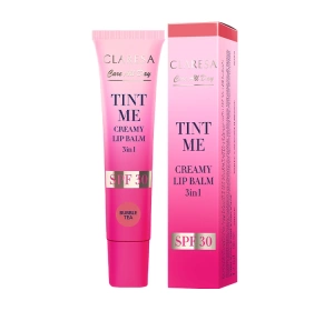 Claresa Care All Day Tint Me Färbender 3-in-1 Lippenbalsam mit SPF30 Bubble Tea 12 ml