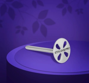 Staleks Pro Pododisc Verlängerte Pediküre-Scheibe + Set austauschbarer Aufsätze S/15 mm 180 grit 5 Stück