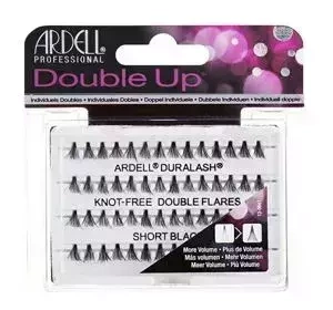 ARDELL DOUBLE KÜNSTLICHE WIMPERNBÜSCHEL KNOTENFREI SHORT BLACK