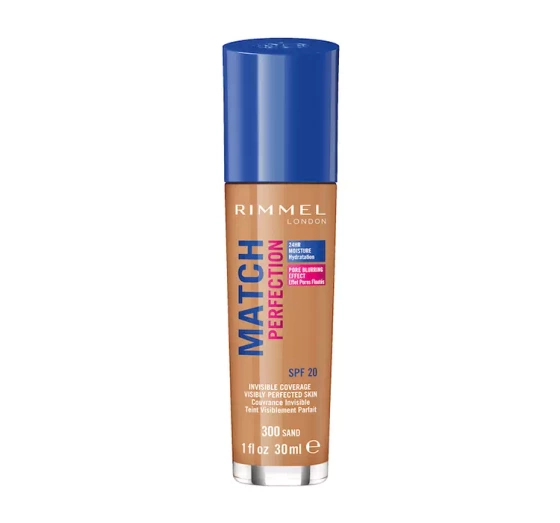 RIMMEL MATCH PERFECTION MAKE UP GRUNDIERUNG SAND 300