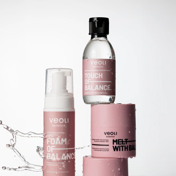 Veoli Botanica Touch Of Balance Regulierend-beruhigendes Gesichtstonikum 150 ml