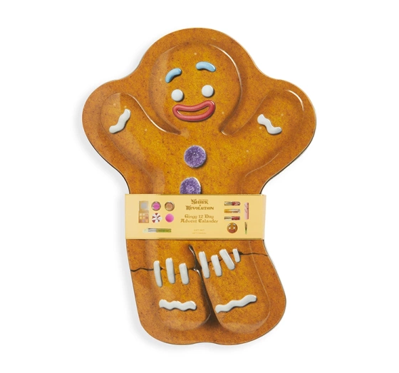Kliknij na zdjęcie, aby je powiększyć MAKEUP REVOLUTION X SHREK GINGY 12 DAYS ADVENTSKALENDER