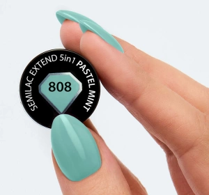 SEMILAC EXTEND 5 IN 1 BASIS LACK TOP 808 PASTEL MINT 7 ML