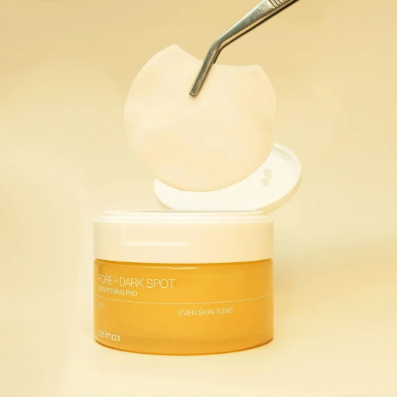 Kliknij na zdjęcie, aby je powiększyć Celimax Pore + Dark Spot Brightening Pad – aufhellende Gesichtspads, 40 Stück