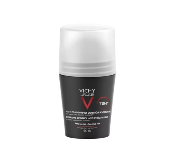 VICHY HOMME ANTITRANSPIRANT 72H ROLL ON 50 ML