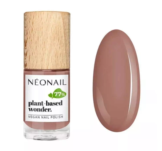 Kliknij na zdjęcie, aby je powiększyć NEONAIL PLANT-BASED WONDER VEGANER NAGELLACK 8690 PURE TEAK 7,2ML