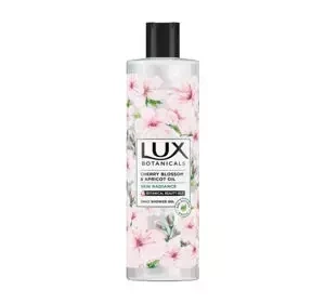 LUX BOTANICALS SKIN RADIANCE CHERRY BLOSSOM & APRICOT OIL DUSCHGEL 500ML