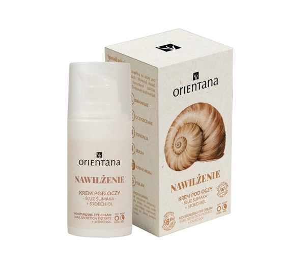 ORIENTANA CREME MIT SCHNECKENSCHLEIM AUGENPFLEGE 15 ML