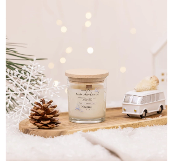 NACOMI FRAGRANCES SOJA DUFTKERZE WINTER WONDERLAND 140G