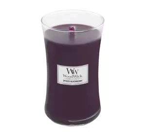 WOODWICK LARGE JAR CANDLE DUFTKERZE SPICED BLACKBERRY 610G
